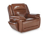 Healy Pier Power Reclining Sofa and Loveseat - Brown/Beige