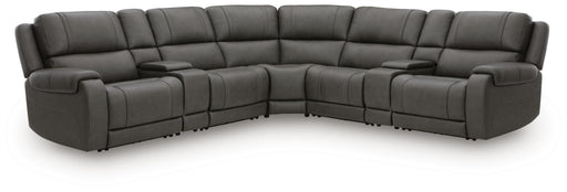 5Z - Pittson 7-Piece Power Reclining Sectional - image 1