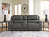 5Z - Pittson 3-Piece Power Reclining Sectional Loveseat with Console - image 2