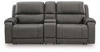 5Z - Pittson 3-Piece Power Reclining Sectional Loveseat with Console - image 1
