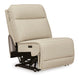 Double Deal 2-Piece Power Reclining Loveseat Sectional - Brown/Beige