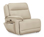 Double Deal 2-Piece Power Reclining Loveseat Sectional - Brown/Beige
