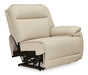 Double Deal 2-Piece Power Reclining Loveseat Sectional - Brown/Beige