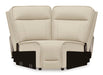 Double Deal 2-Piece Power Reclining Loveseat Sectional - Brown/Beige