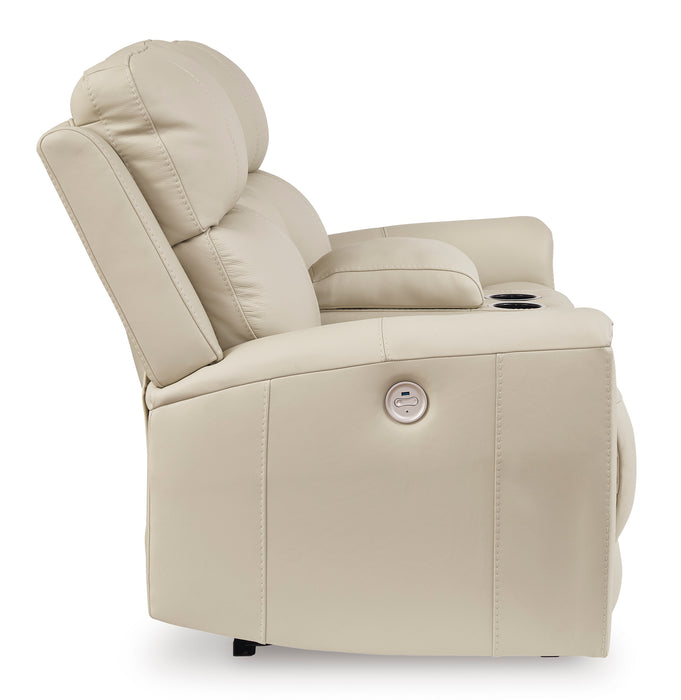 Dahlmoore Power Reclining Loveseat with Console