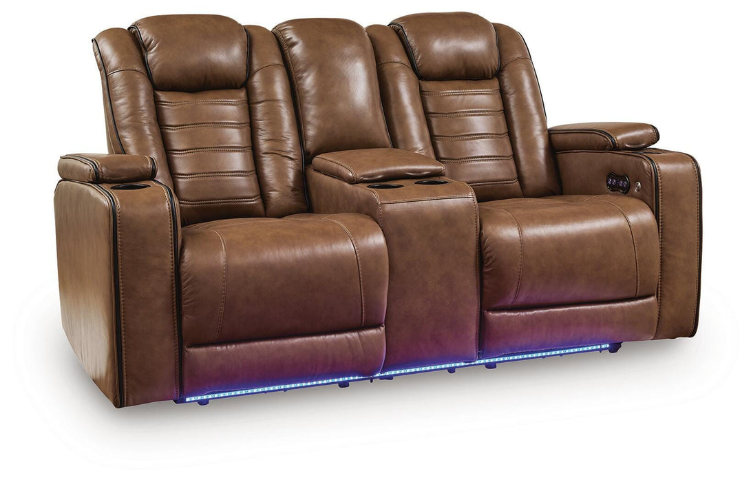 Gruaro Power Reclining Loveseat with Console - image 3