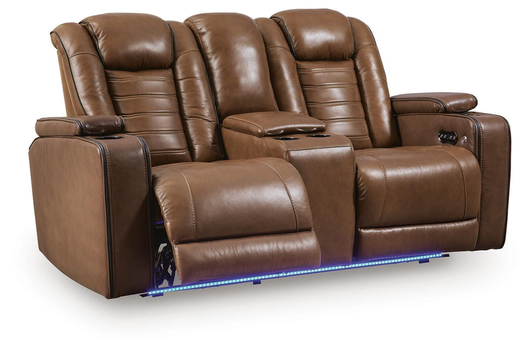 Gruaro Power Reclining Loveseat with Console - image 4