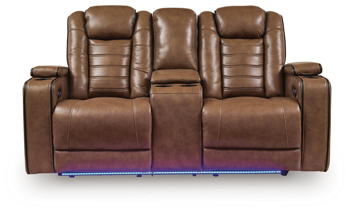 Gruaro Power Reclining Loveseat with Console - image 6