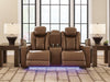 Gruaro Power Reclining Loveseat with Console - image 2