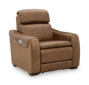Mod Media Power Recliner - Saddle