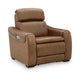 Mod Media Power Recliner - Saddle