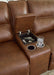 Francesca Power Reclining Loveseat with Console
