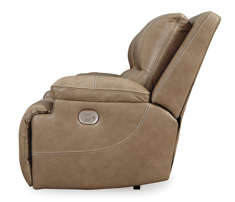 Ricmen Power Reclining Loveseat with Console