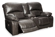 Hallstrung Power Reclining Loveseat with Console