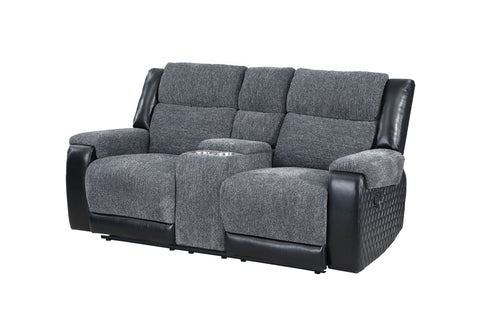 Loveseat reclinable con consola U5914