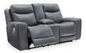 Mindanao Power Reclining Loveseat with Console