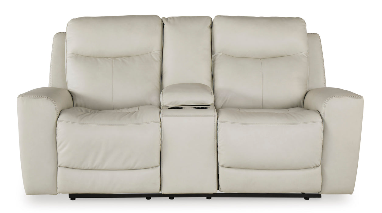 Mindanao Power Reclining Loveseat with Console