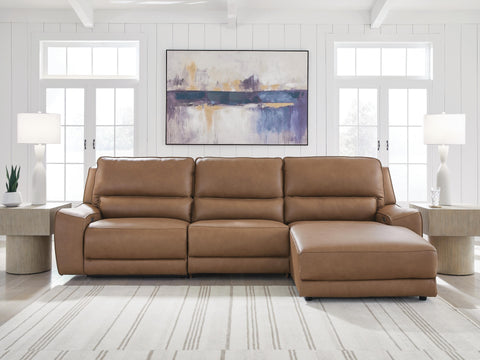 Sofá reclinable de 3 piezas con chaise longue DeepWakes