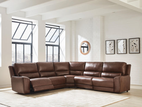 Seccional reclinable eléctrico de 5 piezas DeepWakes