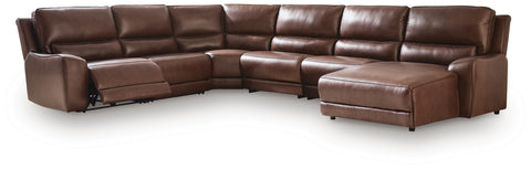 Seccional reclinable de 6 piezas DeepWakes con chaise