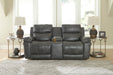 Edmar Power Reclining Loveseat with Console