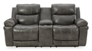 Edmar Power Reclining Loveseat with Console