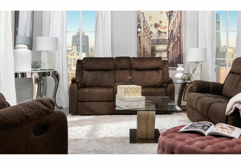 Loveseat reclinable con consola U7303C