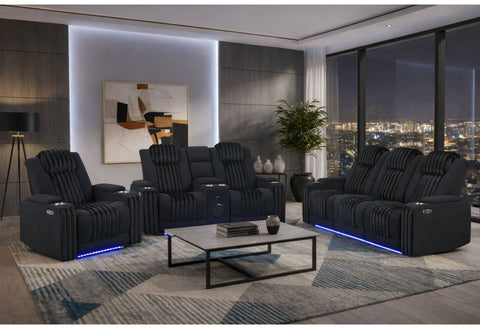 U8000 Power Console Reclining Loveseat/ Power Reclining Sofa/ Power Recliner