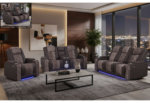 U8000 Power Console Reclining Loveseat/ Power Reclining Sofa