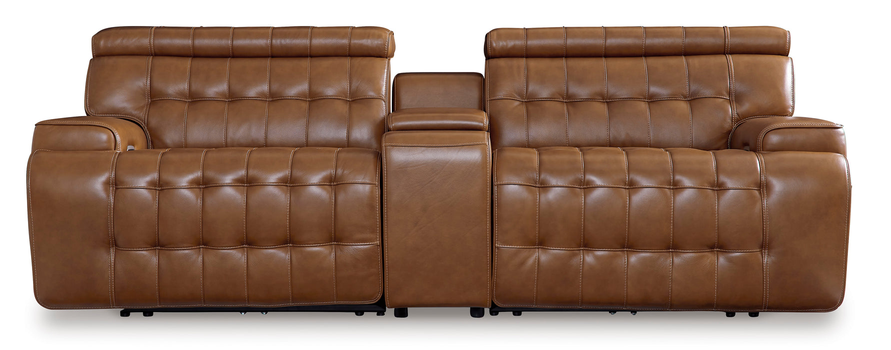 Temmpton 3-Piece Power Reclining Sectional Loveseat with Console