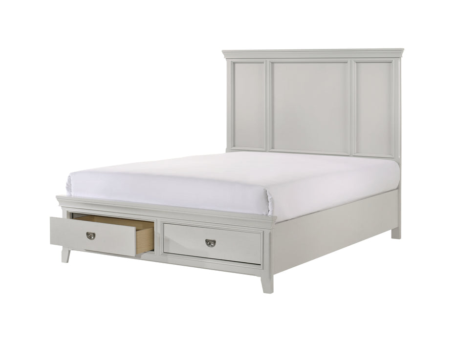 Grey Meadow King Storage Bed 200-111