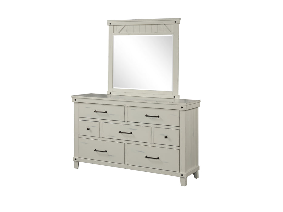 SPRUCE CREEK WHITE MIRROR 1709-140