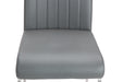 Channel-Back Side Chair - 2 per box VANESSA-SC-GRY