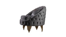 Vanessa Accent Chair – Vanessa Chair Gray - C by Galaxy Home Furnishings