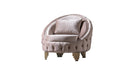 Vanessa Accent Chair – Vanessa Chair Taupe - C by Galaxy Home Furnishings