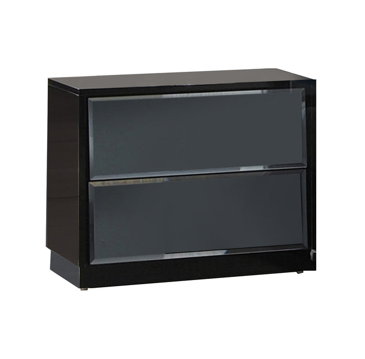 Contemporary 2 Drawer Nightstand VENICE-NS