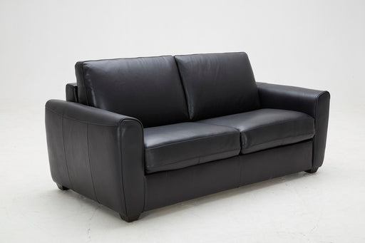 Ventura Sofa Bed in Black Leather 18232