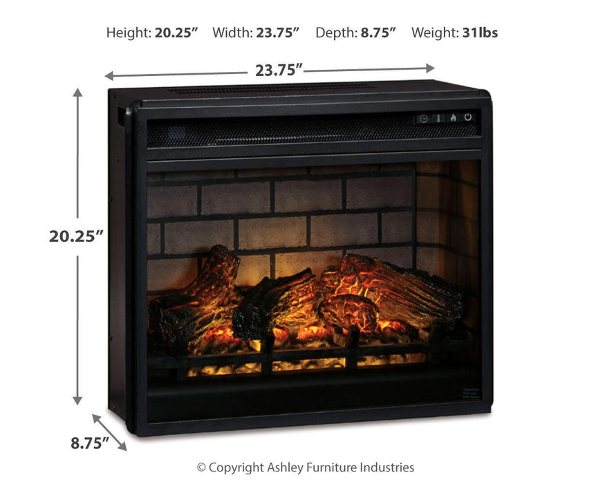Entertainment Accessories Electric Infrared Fireplace Insert - image 5