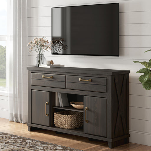 Brazen Valley 60" TV Stand - Dark Brown