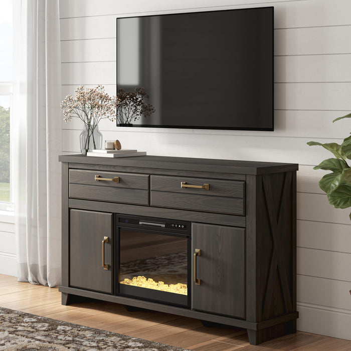 Brazen Valley 60" TV Stand with Electric Fireplace - image 2