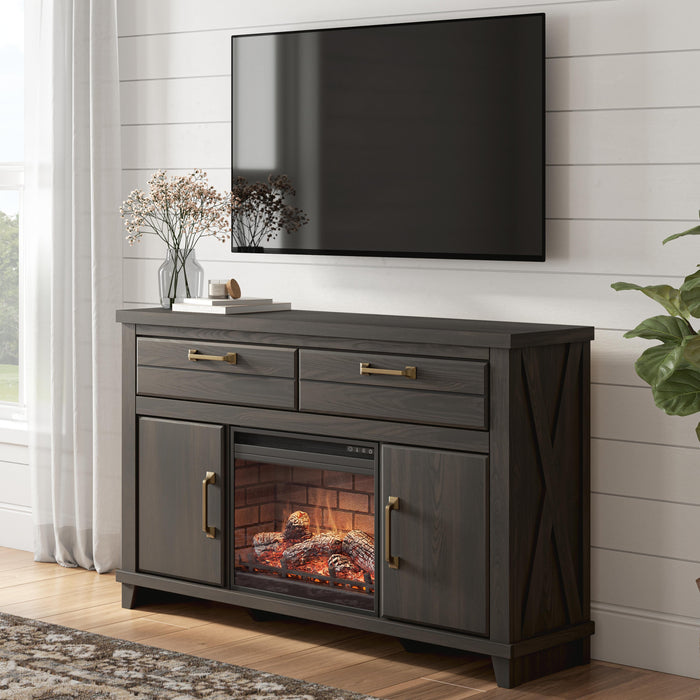 Brazen Valley 60" TV Stand with Electric Fireplace - image 3