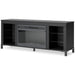 Cayberry 60" TV Stand with Electric Fireplace