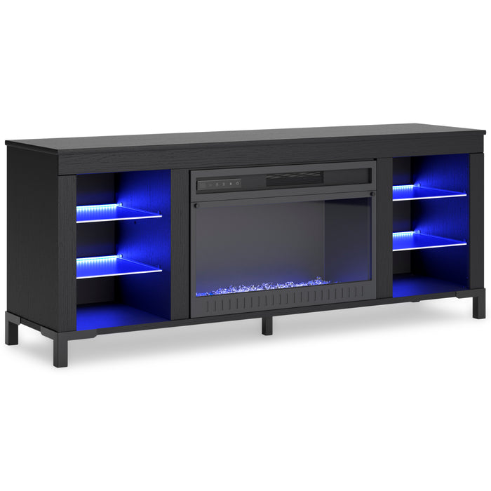 Cayberry 60" TV Stand with Electric Fireplace