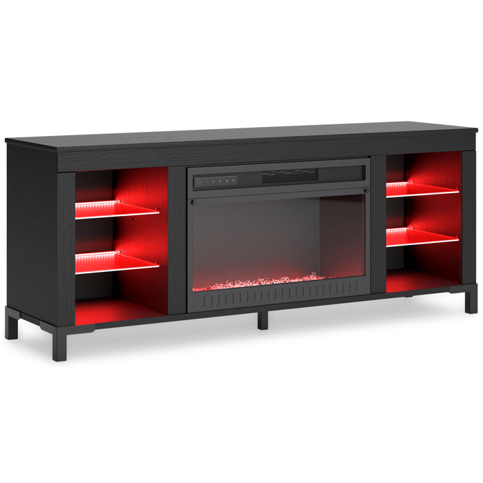 Cayberry 60" TV Stand with Electric Fireplace