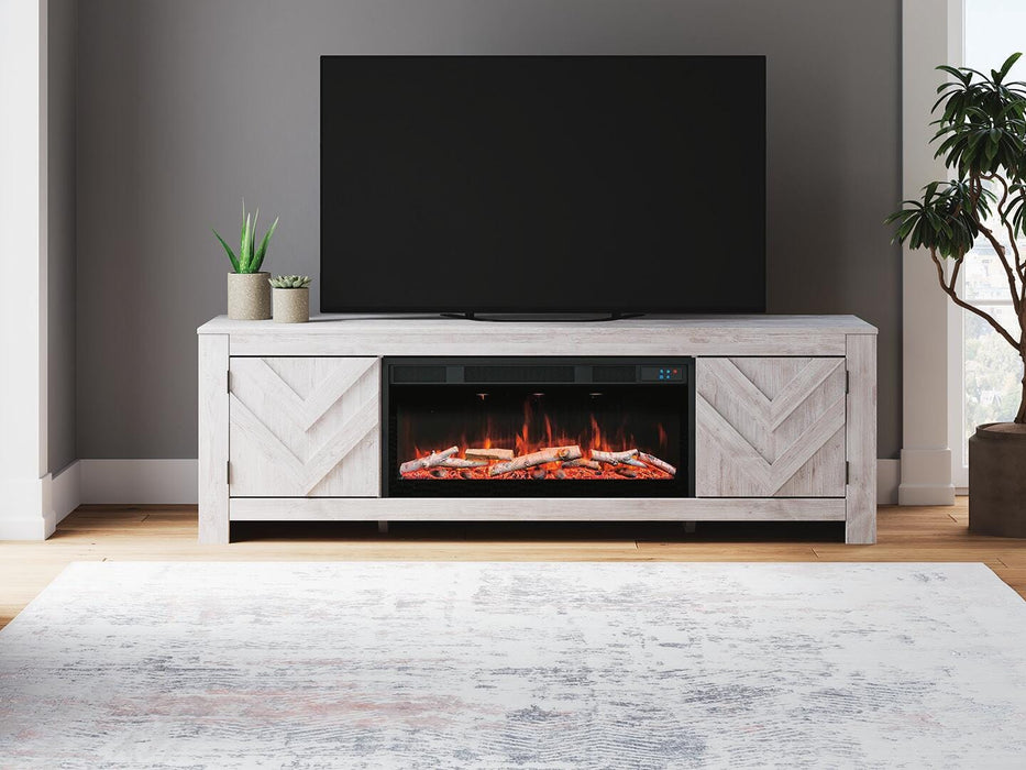 Cayboni 71" TV Stand with Electric Fireplace - image 3