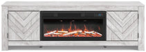Cayboni 71" TV Stand with Electric Fireplace - image 4