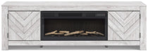 Cayboni 71" TV Stand with Electric Fireplace - image 1