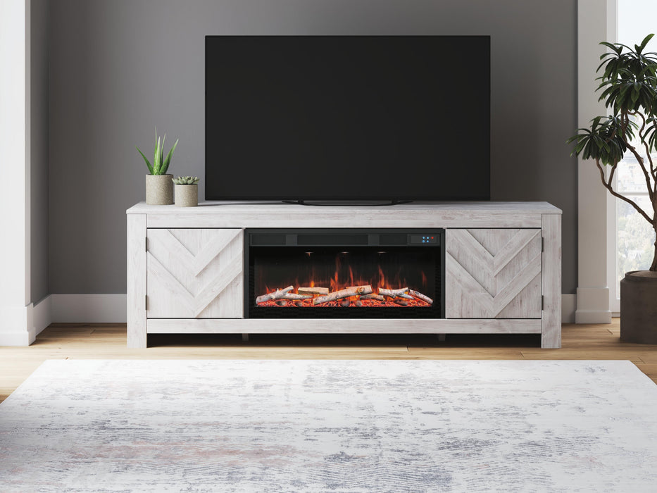 Cayboni 71" TV Stand with Electric Fireplace - image 2