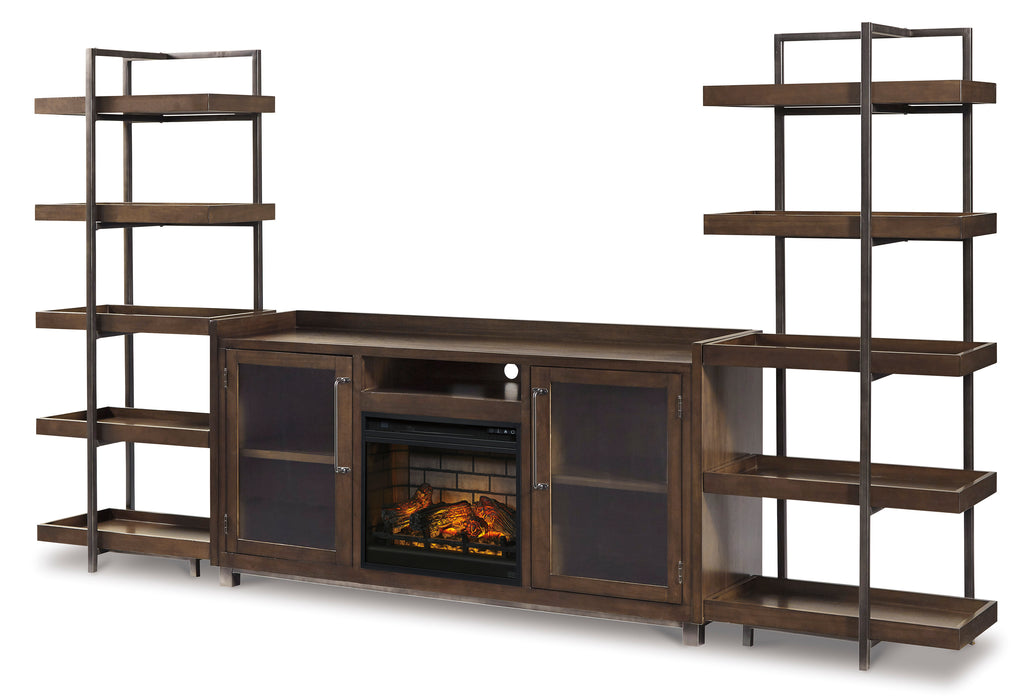 Starmore 3-Piece Wall Unit with Electric Fireplace