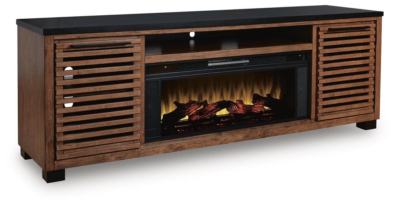 Kallari 84" TV Stand with Electric Fireplace - image 3